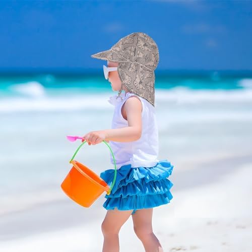Adjustable Witchcraft Style Baby Sun Hat 2-4T
