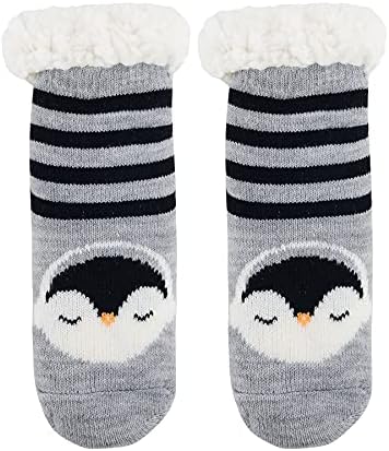 Zando Kids Christmas Socks Cute Animal Patterns for Festive Season