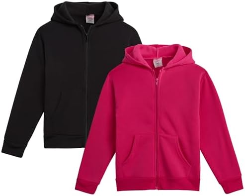 Real Love Girls Cozy Full Zip Fleece Hoodie