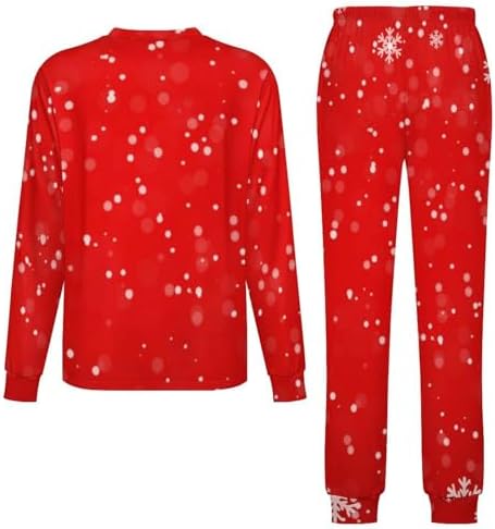 MEIKKO Christmas Gnomes Lights Thermal Underwear Set for Kids