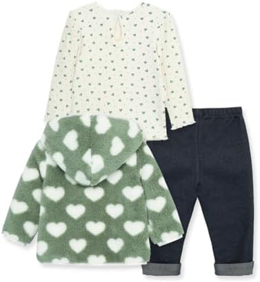 Little Me Baby Clothes - Cozy 3-Piece Set for Girls