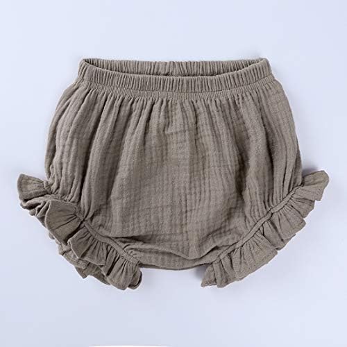 ZFTTZYMX Baby Girls Ruffle Bloomer Shorts Diaper Cover