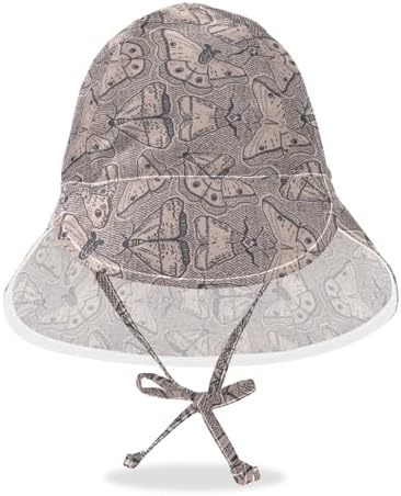 Adjustable Witchcraft Style Baby Sun Hat 2-4T