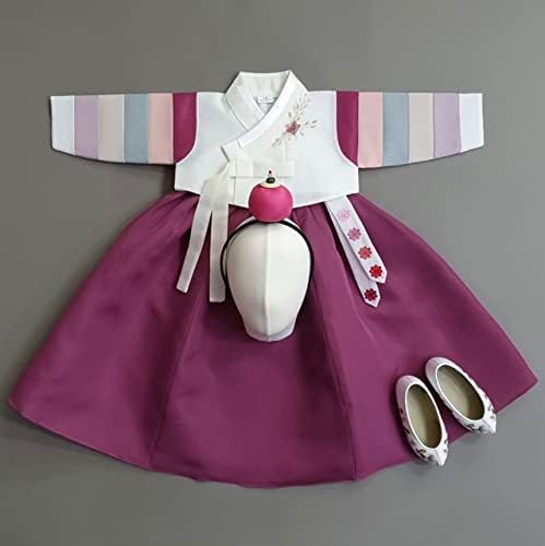 Korean Baby Girl Hanbok Top and Skirt Combo