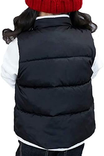 LANBAOSI Baby GirlsBoys Winter Cute High Neck Vest