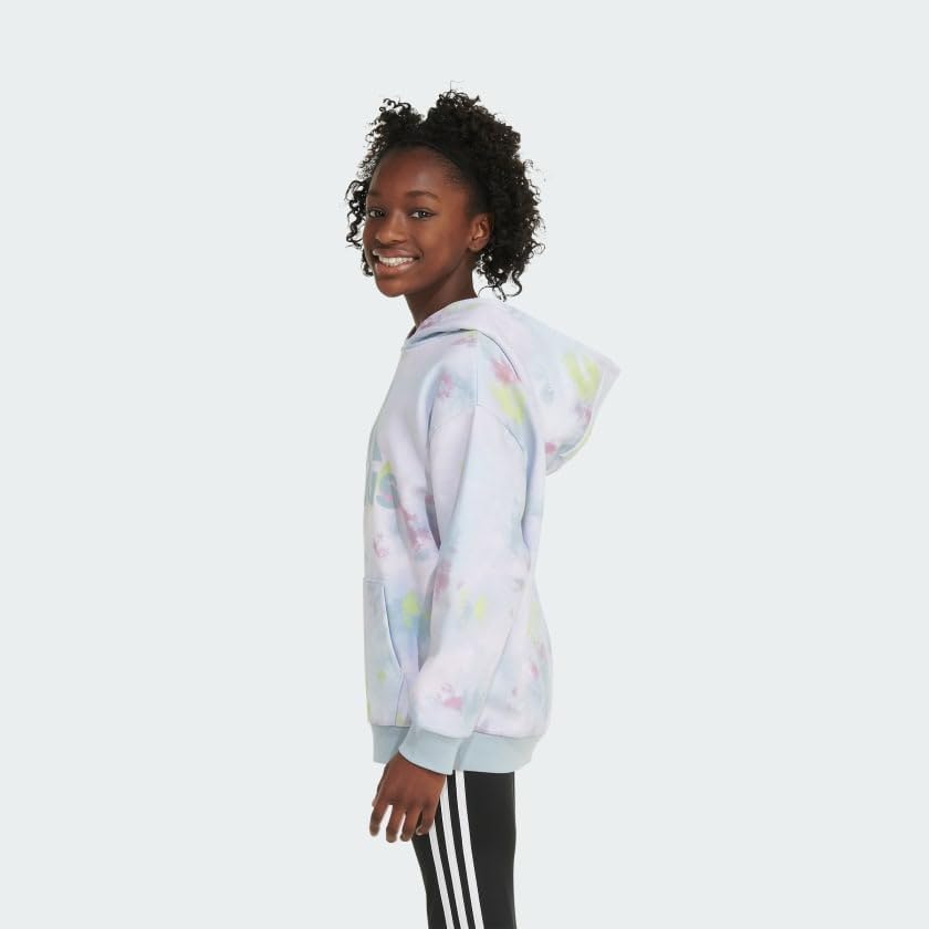 Adidas Girls Gradient Fleece Pullover - Stay Cozy Stylish
