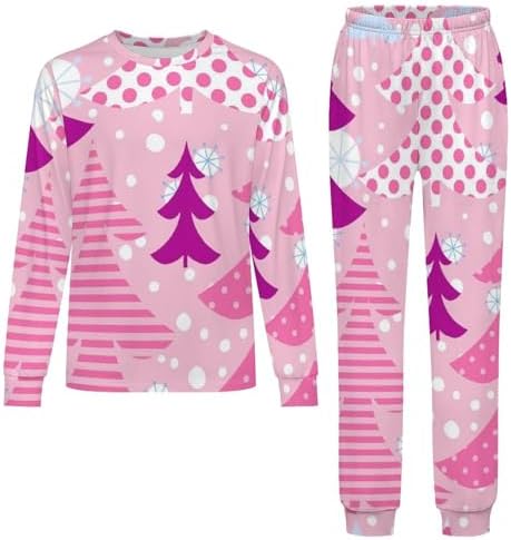 MEIKKO Christmas Snowman Thermal Pajamas for KidsSoft and Comfortable