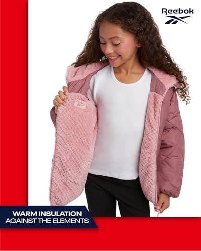 Reebok Girls Reversible Puffer Jacket