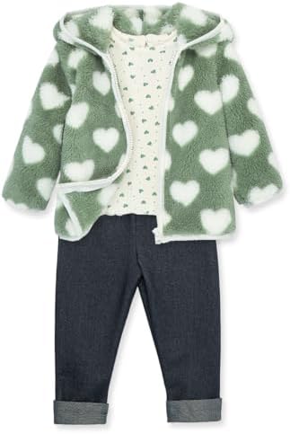 Little Me Baby Clothes - Cozy 3-Piece Set for Girls
