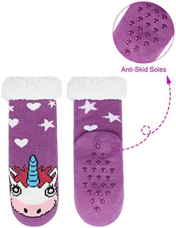 Centuries Star Cozy Anti-Slip Socks for Kids Cuteness Counts