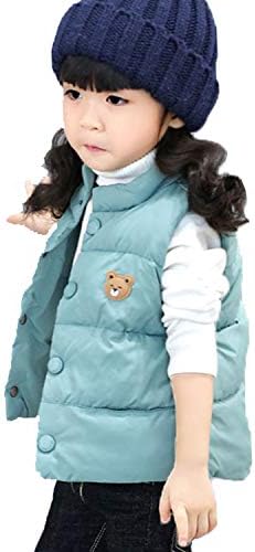 Cute Lightweight Winter Puffer Vest for Kids