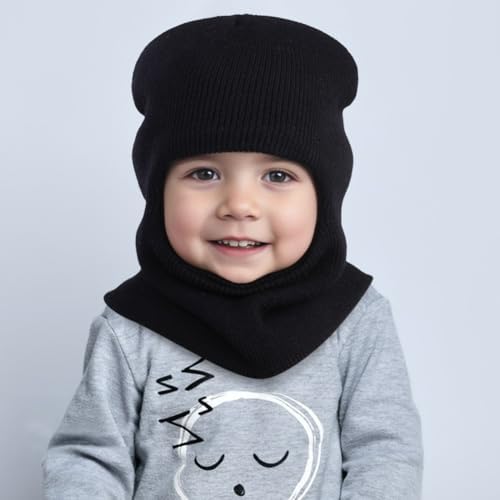 IKASUS Baby Winter Hat Fleece Lined Snug Fit for Kids