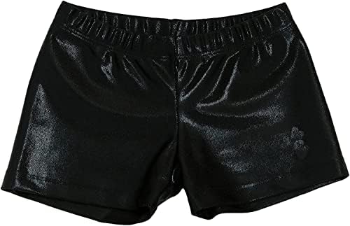 Aosva Sparkle Dance Gymnastics Active Shorts for Girls 2-14 Years