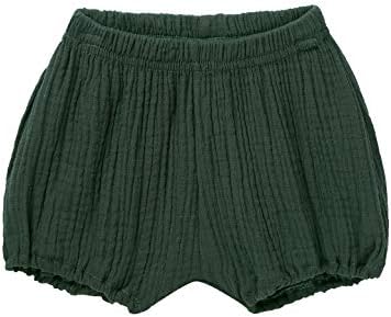 Freebily Soft Cotton Linen Bloomer Shorts for Baby Boys Girls