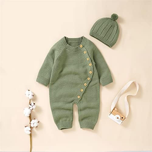 Softhead Newborn Baby Blanket Multi-Piece Knitted Romper Set for Baby