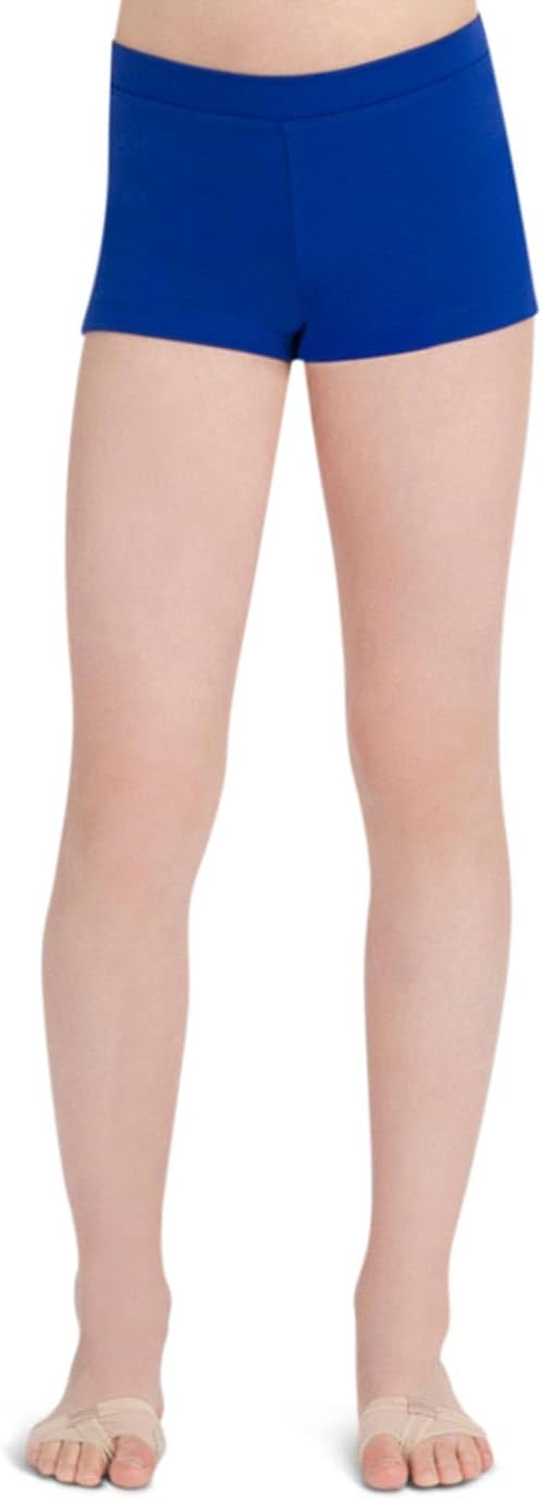 Capezio Boys Cut Low-Rise Shorts Royal Medium US