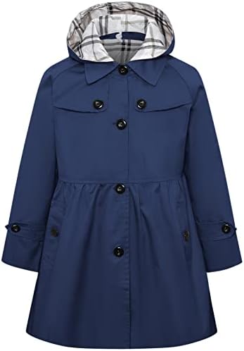Stay Warm with Betusline trench coat for girls