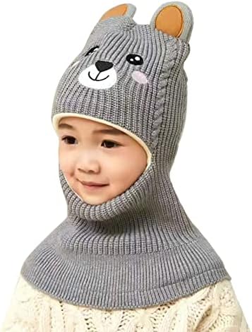 Limited Time Offer Kids Winter Capacity - Soft Thickened Animal Skull Design