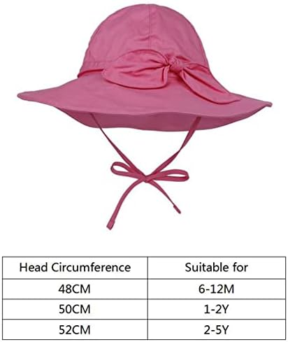 Adjustable Straw Sun Hat for Girls UPF 50 Protection