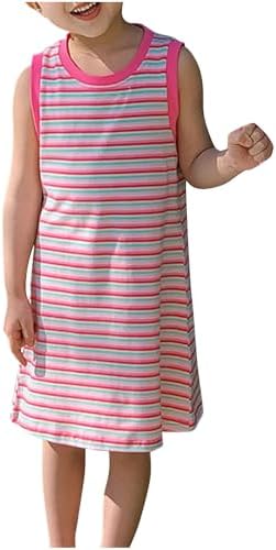 Cute Sleeveless Pleated Dress for Baby Girl