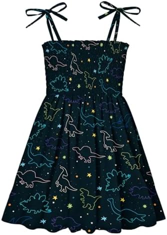 Beessbest Summer Polka Dot Dress for Kids Babies