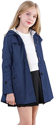 Stay Warm with Betusline trench coat for girls