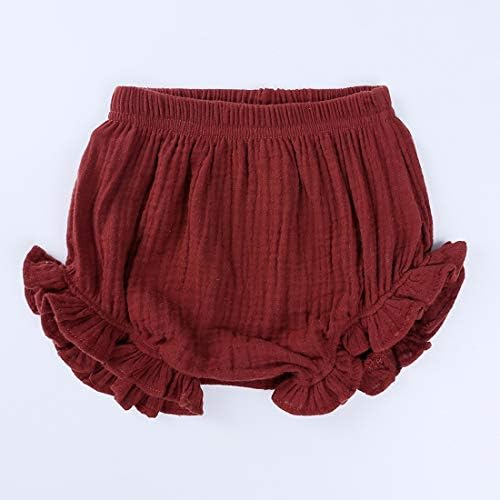 ZFTTZYMX Baby Girls Ruffle Bloomer Shorts Diaper Cover