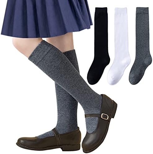 Girls Uniform Socks Set