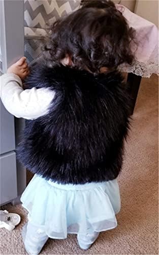 Girls Winter Cozy Faux Fur Vest