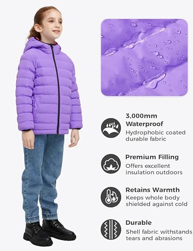 Warm Cozy Puffer Jacket for Girls