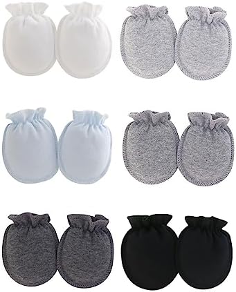Cute Baby No Scratch Mittens