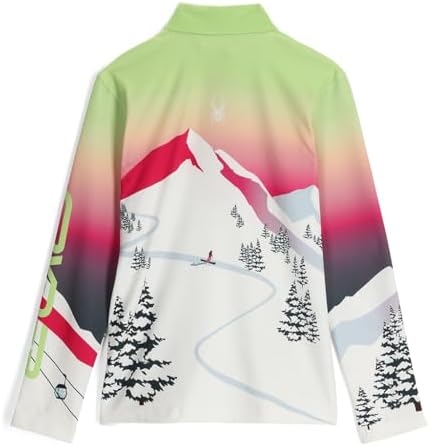 SPYDER Girls Sunset 12 Zip - Soft Stretchy