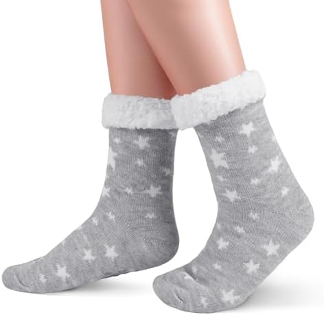 Cozy Fuzzy Slipper Socks for Kids