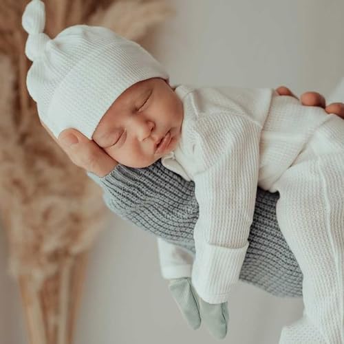 BQUBO Baby Mittens - 6Pcs No Scratches Soft for 0-6M Boys Girls