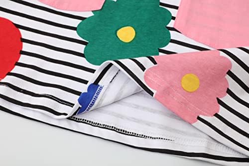 ADORABLE Toddler Christmas Easter Stripe Rainbows Girls Cotton Tunic