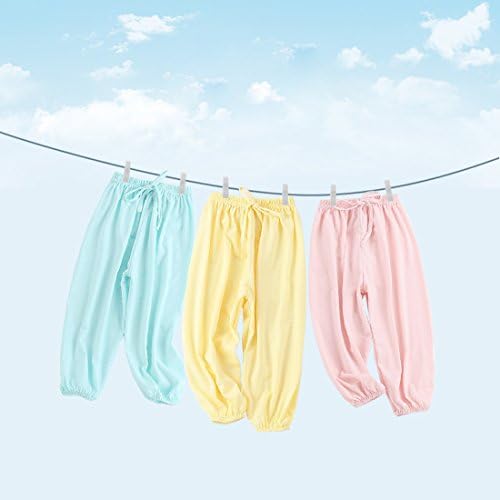 PAUBOLI Baby Long Bloomers Soft Cotton Harem Pants for Kids 12M-7T