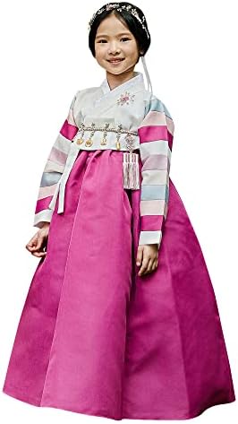 Korean Baby Girl Hanbok Top and Skirt Combo
