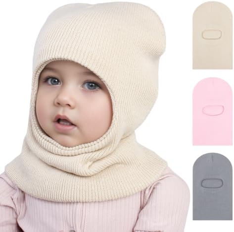 IKASUS Baby Winter Hat Fleece Lined Snug Fit for Kids