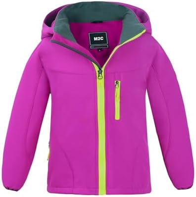 Thick Windbreaker Jacket Boys Girls Softshell