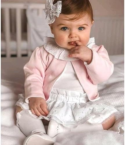 AQOKKA 3 Pairs Baby Knee High Socks for Girls