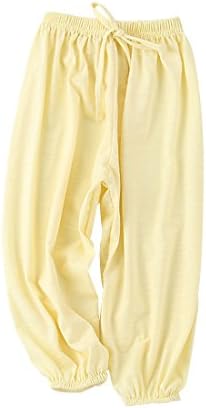 PAUBOLI Baby Long Bloomers Soft Cotton Harem Pants for Kids 12M-7T