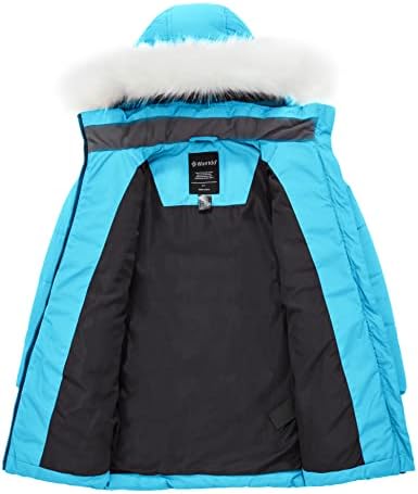 Warm Faux Fur Winter Coat for Girls