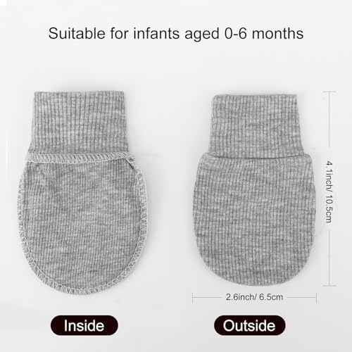 Soft Stretchy Baby Mittens for Newborns