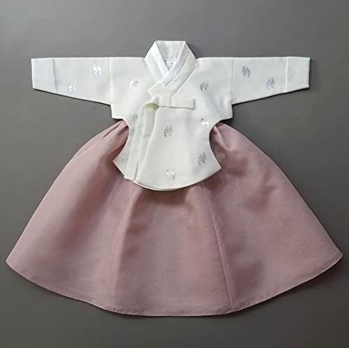 Ivory Indie Pink Dangui Girl Hanbok