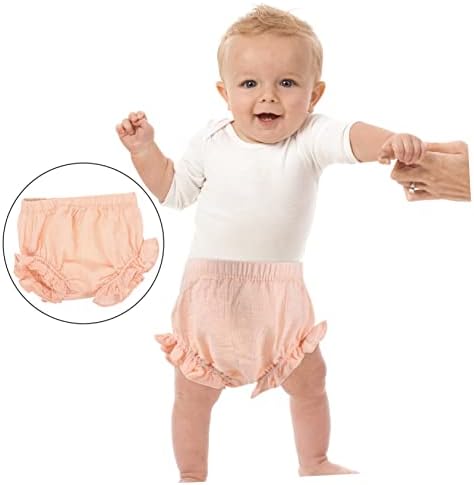 Safilge Diaper Cover Baby Cotton Linen Briefs