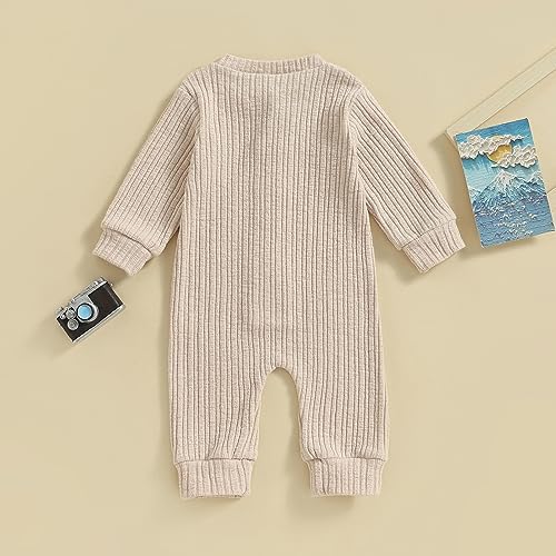 Adorable Itxt Romper for Newborn Button Jumpsuit Baby Girl Boy