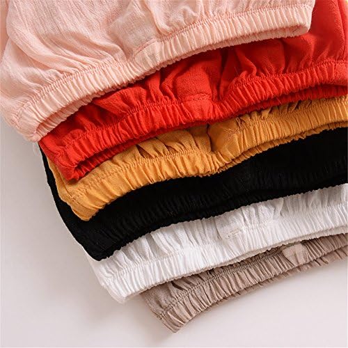 3-Pack Cotton Linen Bloomer Shorts for Kids