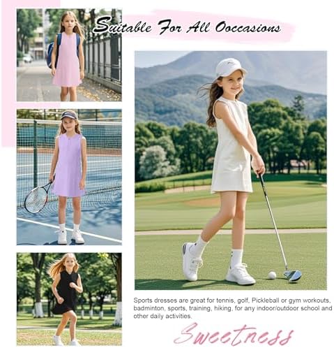 Girls Tennis Golf Outfits