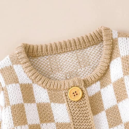 SAYOO Baby Plaid Romper for Kids - Stretchy and Soft