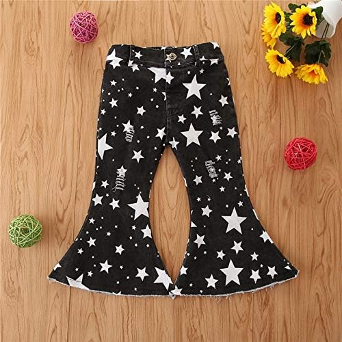 Star Washed Waist Jeans for Kids
